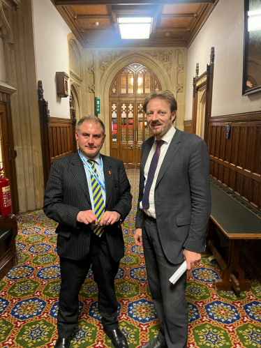 Jack Meets with Derek Thomas MP, Chairman of the APPG for Brain Tumours