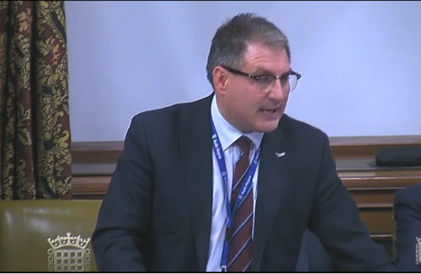 Jack Lopresti MP during a Westminster Hall debate