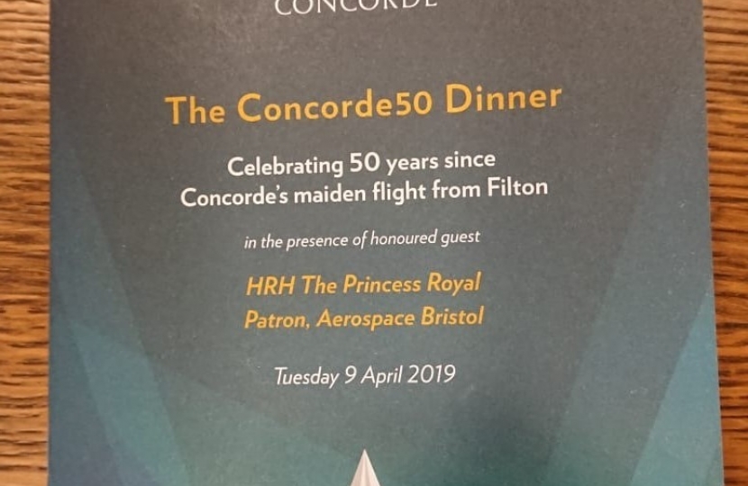 Concorde 50th Celebration programme