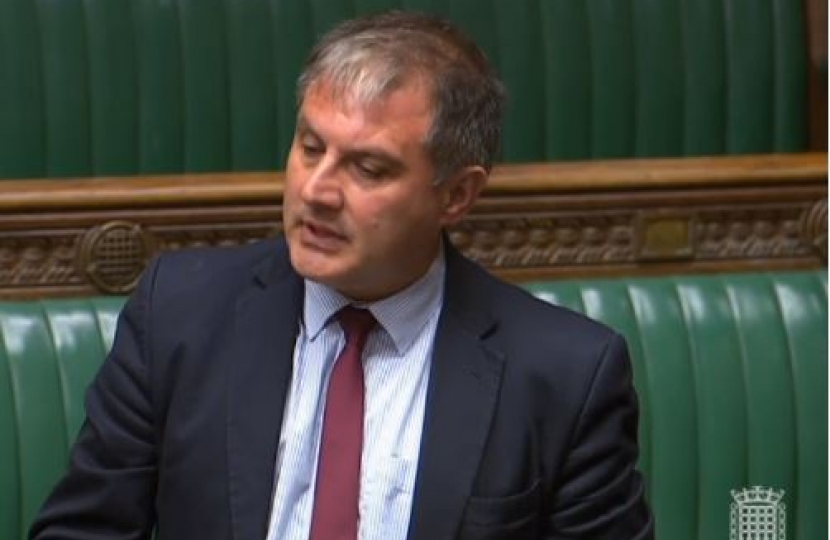 Jack speaking in the House of Commons on security cooperation