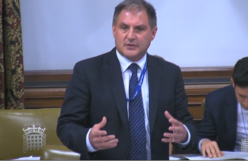 Jack Lopresti MP speaking during a Westminster Hall Debate
