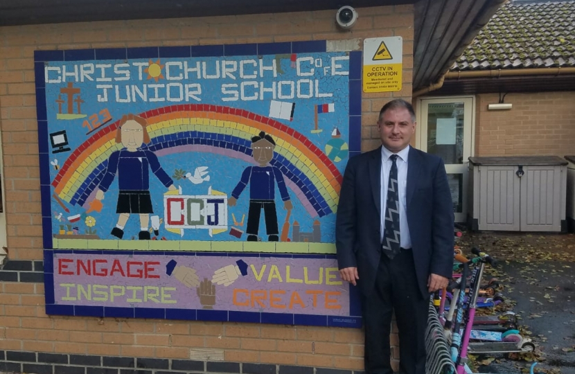 Jack Lopresti welcomes funding boost for schools in South Gloucestershire