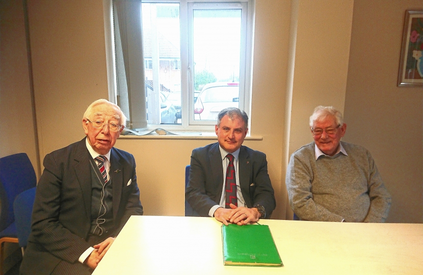 A visit to Blind Veterans charity in Bradley Stoke