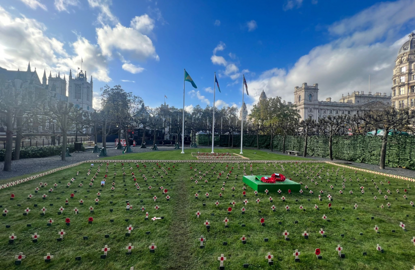 The Houses of Parliament Garden of Remembrance, 2023.