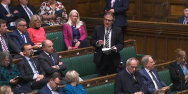 Jack Lopresti speaking in the House of Commons at Northern Ireland Questions